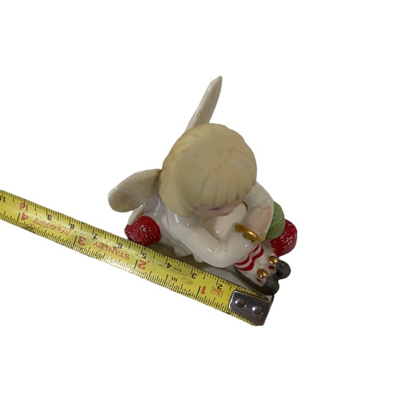 Lenox Gumdrop Fairy Ceramic Sitting Figurine Wing, Striped Socks & Gumdrops - Picture 10 of 10